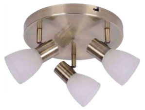 Φωτιστικό Οροφής-Σποτ 9064-3 25x16cm 3xE14 Bronze Inlight