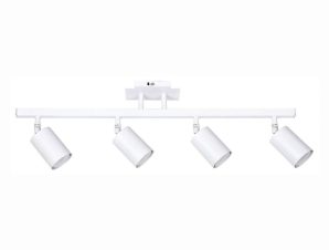 Φωτιστικό Οροφής – Σποτ 9086-4 70x15cm 4xGU10 White Inlight