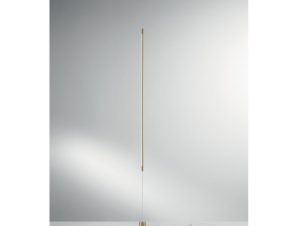 Φωτιστικό Δαπέδου Led-Gravity-PT-Oro Led 1728lm 3000K/4000K/6500K 120x6x6 Gold Luce Ambiente Design