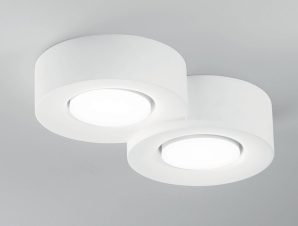 Φωτιστικό Οροφής – Πλαφονιέρα I-Athen-R2 GX53 20x26x6,3cm White Intec