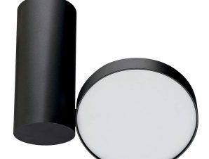 Φωτιστικό Οροφής – Σποτ Markos 4208201 Led Φ22,5×15,3×15,5cm Black Viokef