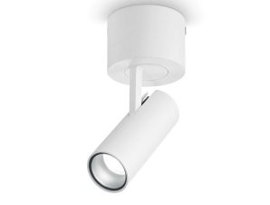 Φωτιστικό Οροφής – Spot Play 258287 6x14cm LED 7W 3000K 520Lm White Ideal Lux